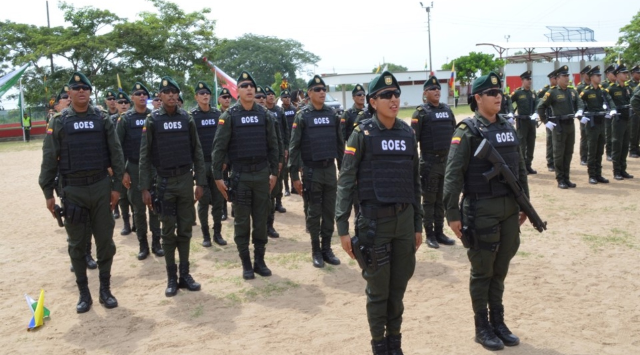 Policía de Atlántico. El nuevo grupo GOES.