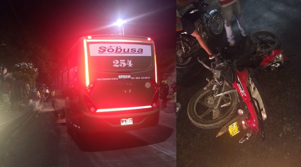 Lizeth Lázaro Romero murió tras ser arrollada por un bus de Sobusa cuando se movilizaba en su moto.