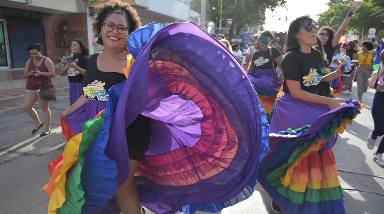 Movimiento activistas 'Las Raras'.