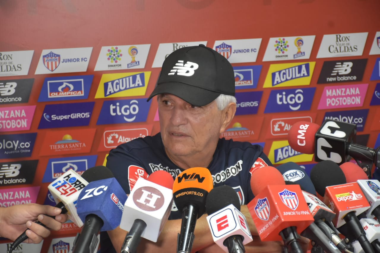 Julio Comesaña, entrenador de Junior