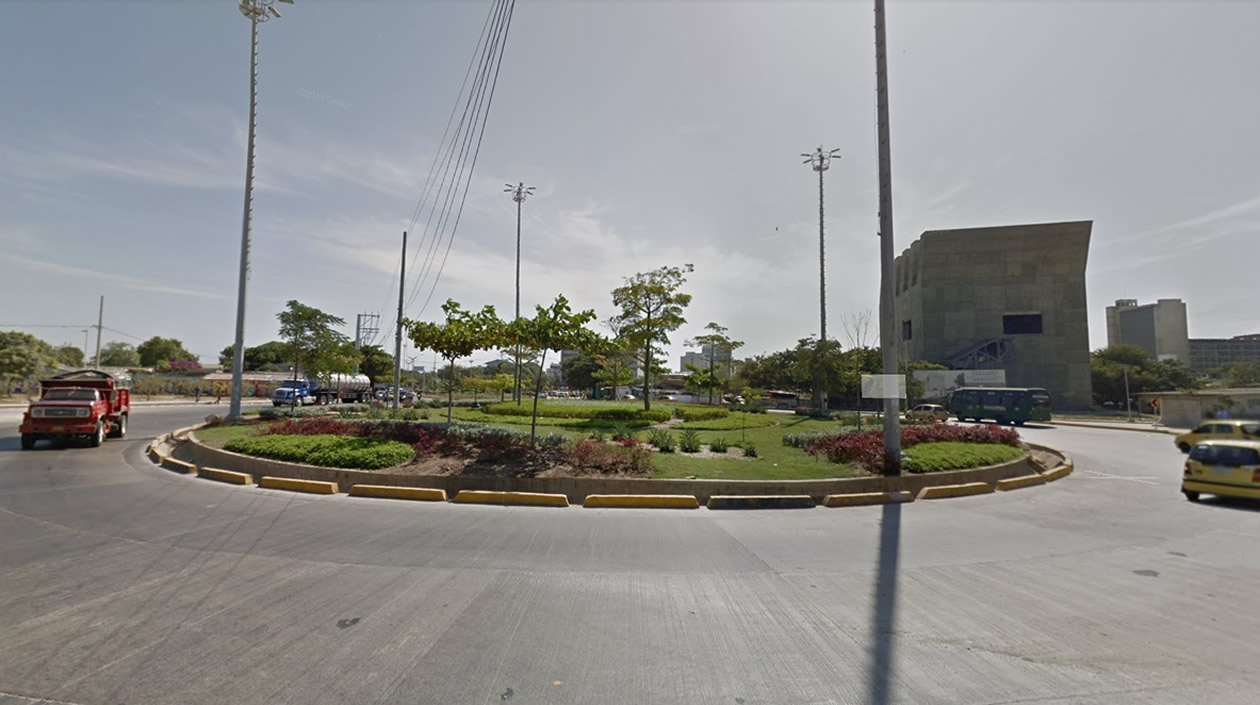 Rotonda de la carrera 50 con Vía 40