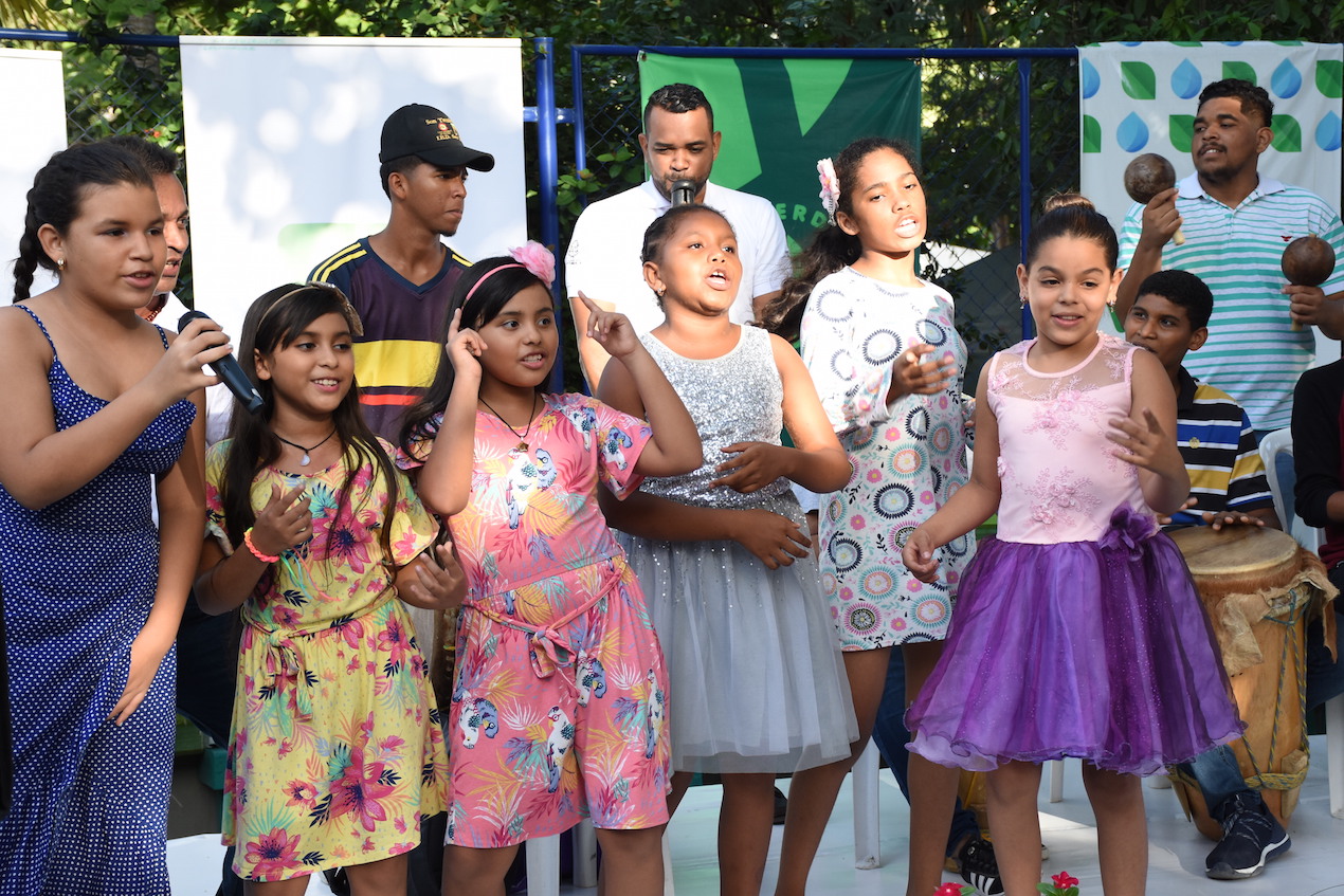 La presentación oficial del tema fue en el Ecoparque Armando Dugand Gnecco.