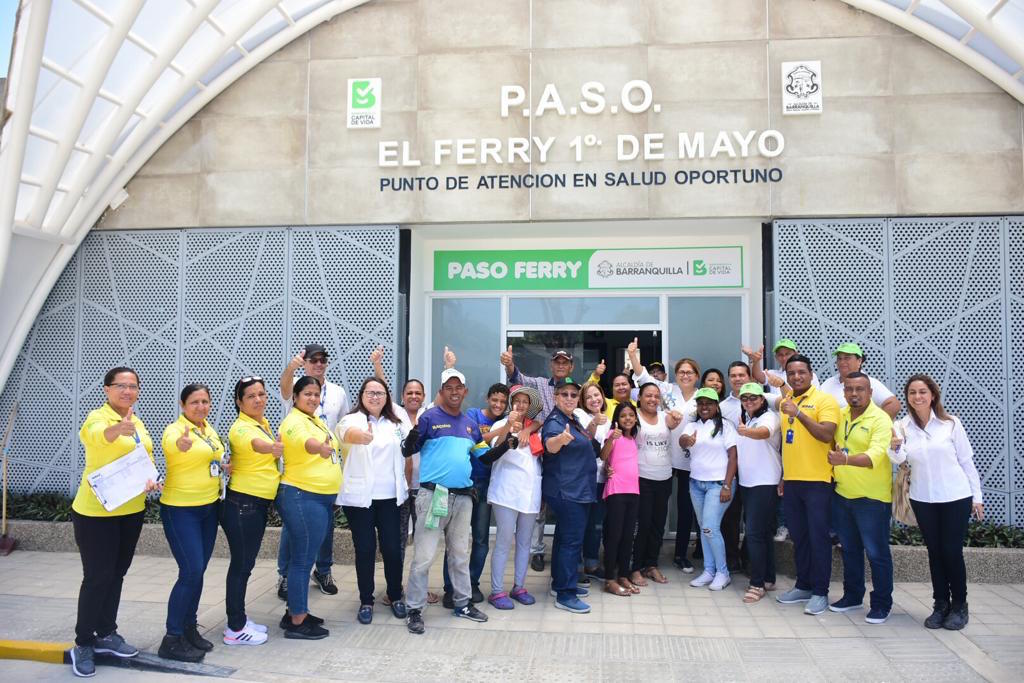 El nuevo PASO cuenta con personal adscrito a los Caminantes de la Salud.