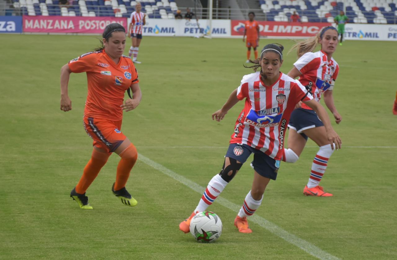 La delantera venezolana Karla Torres.