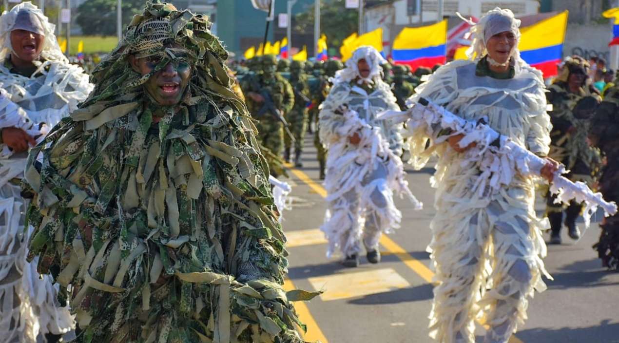 Comando Jungla del Ejército Nacional.