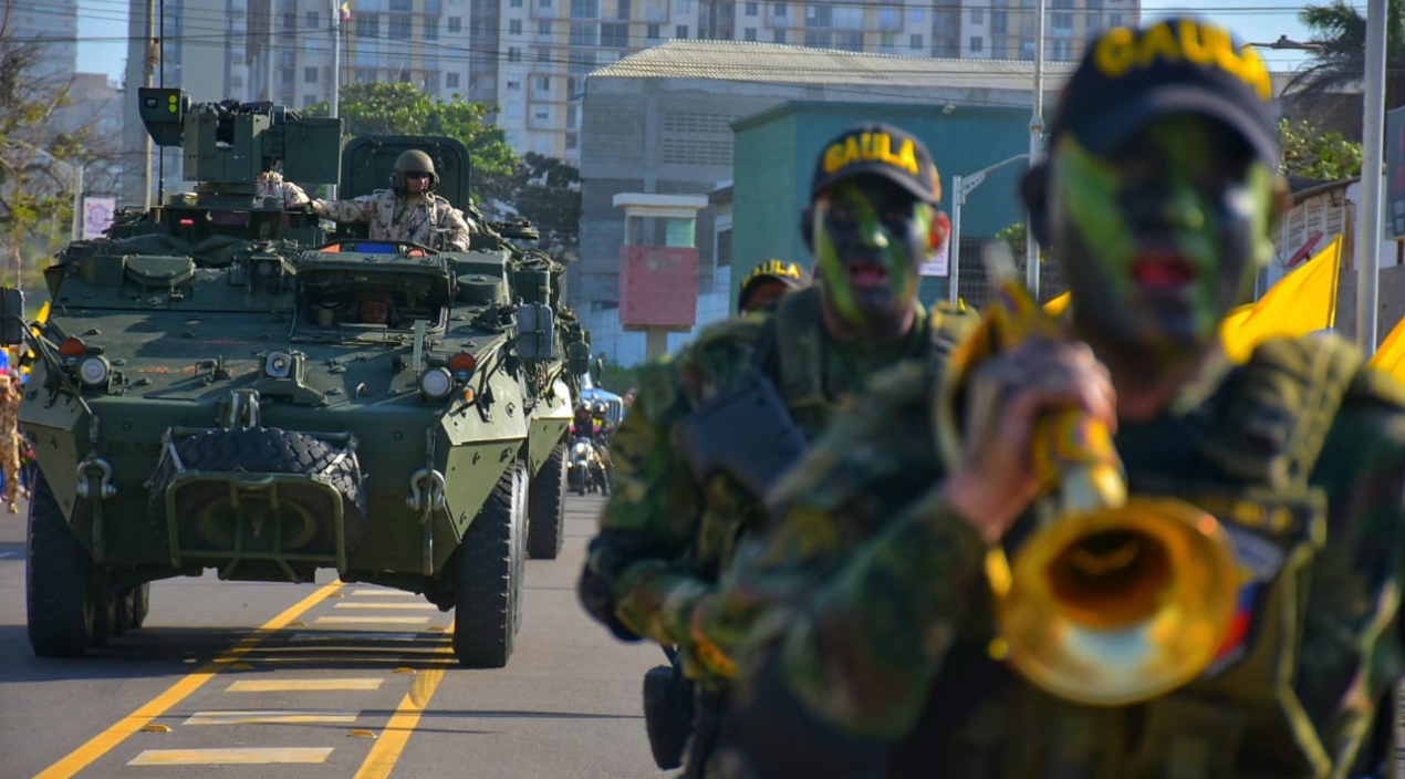 El desfile estuvo bueno de principio a fin.