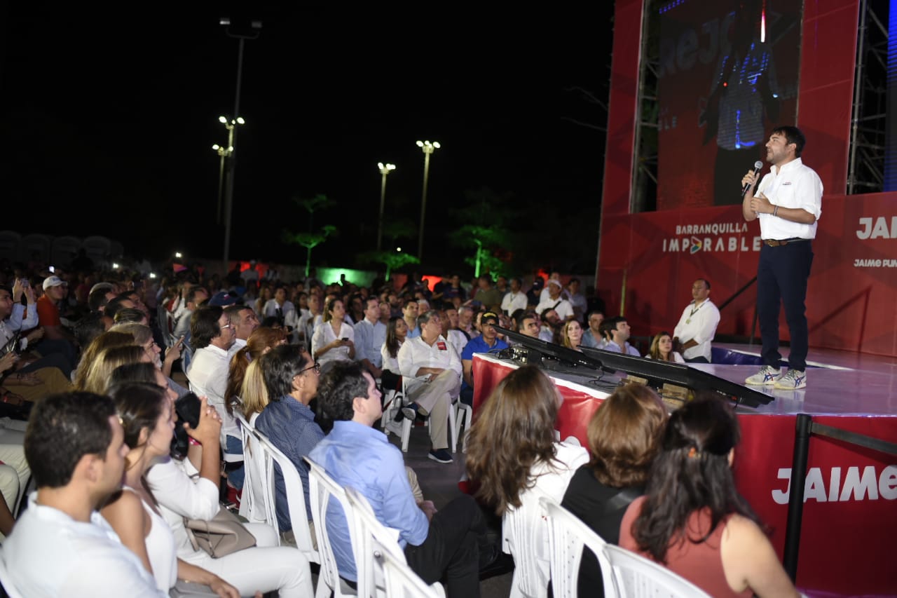 El candidato Jaime Pumarejo.