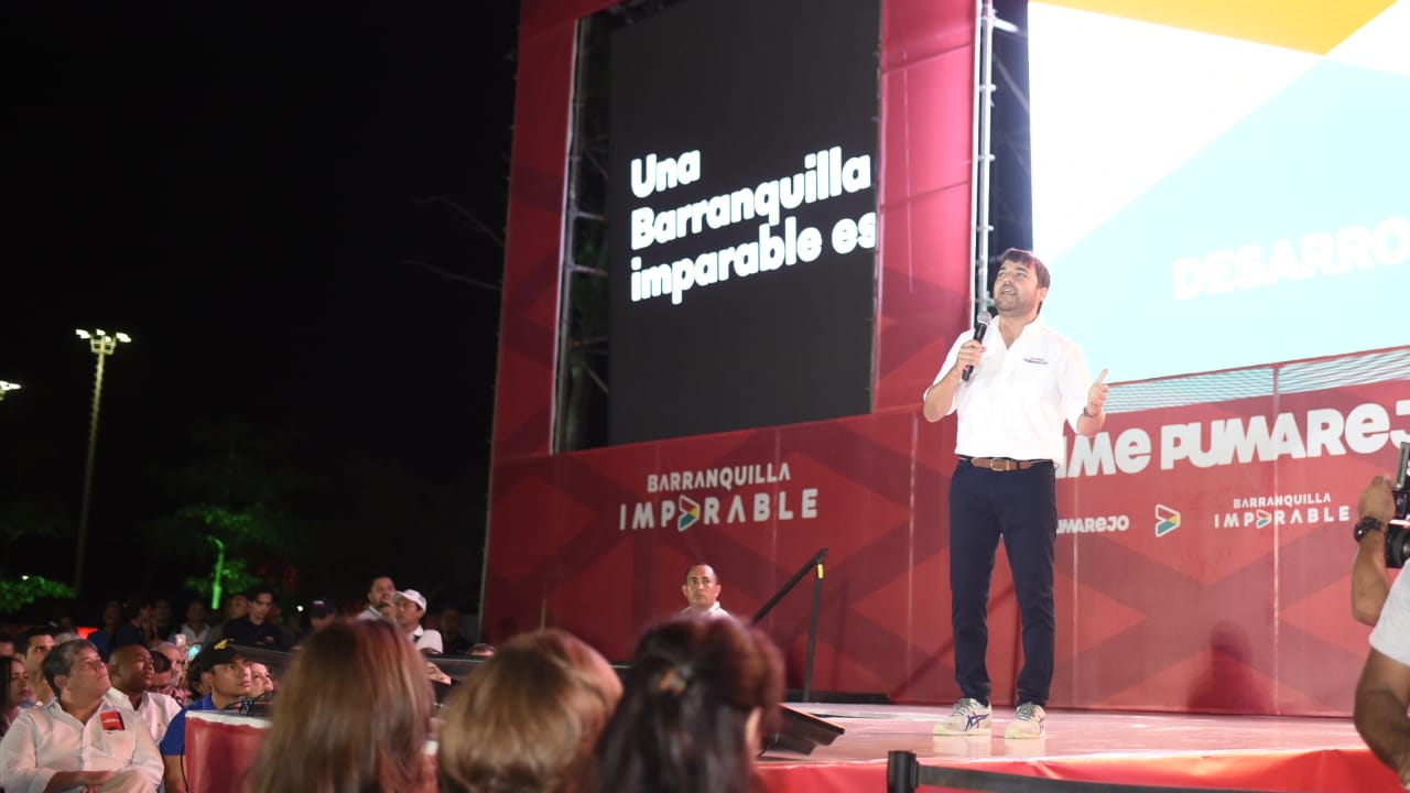 El candidato Jaime Pumarejo.