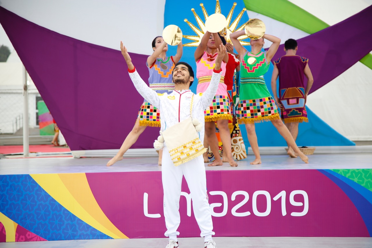 La cultura colombiana también fue representada. 