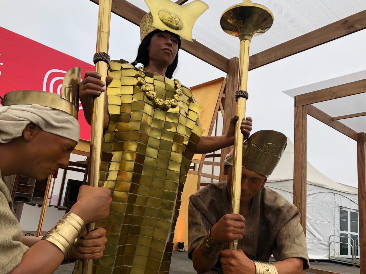 Aspectos de la cultura inca también son expuestos. 