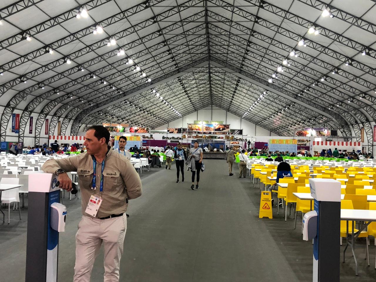 El Comedor Panamericano servirá hasta 22 mil porciones por día. 