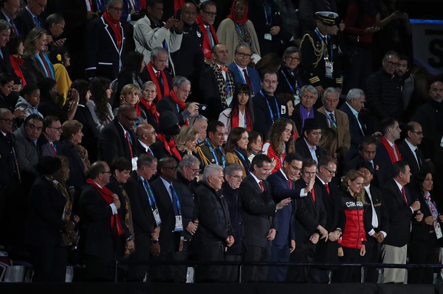 Inauguración de los Juegos Panamericanos Lima 2019.