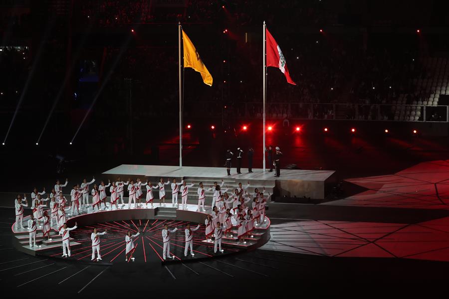 Inauguración de los Juegos Panamericanos Lima 2019.