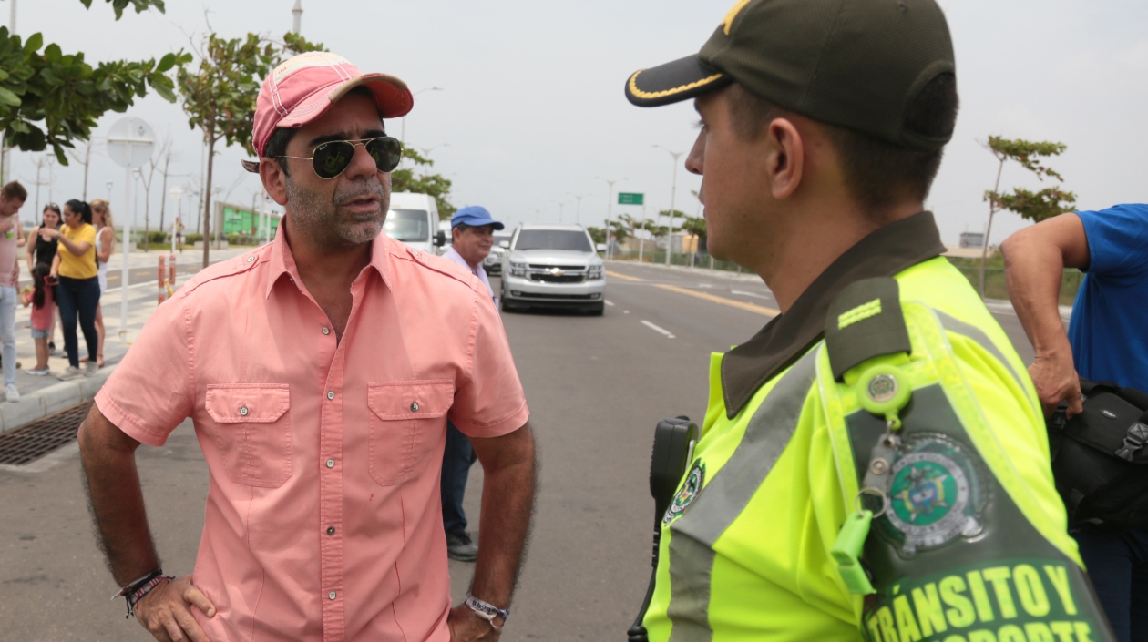 El Cuerpo Especial y el Alcalde Alejandro Char.