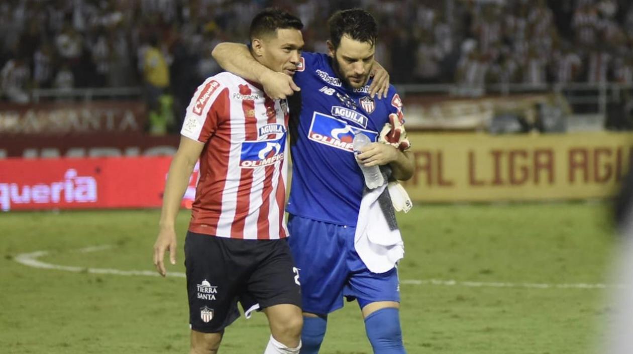 Zona Cero Teófilo Gutiérrez y Sebastián Viera, líderes de la plantilla actual.