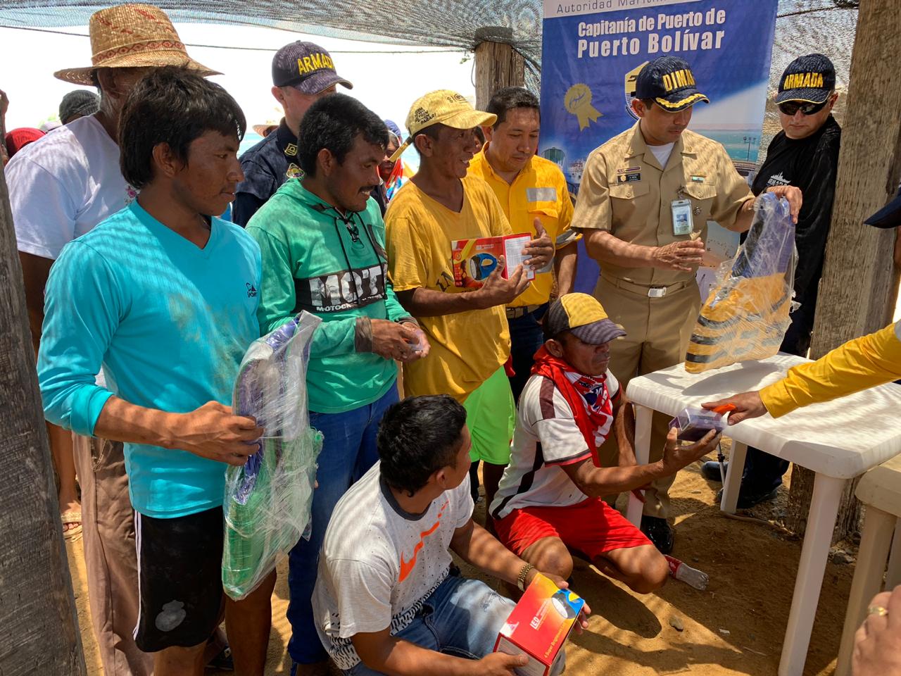 Actividades fueron premiadas y resaltadas por parte del Capitán de Puerto de Puerto Bolívar.