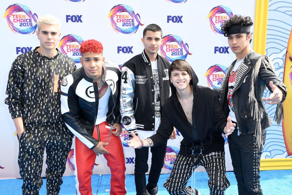 CNCO, ganadores Choice Latin Artist.