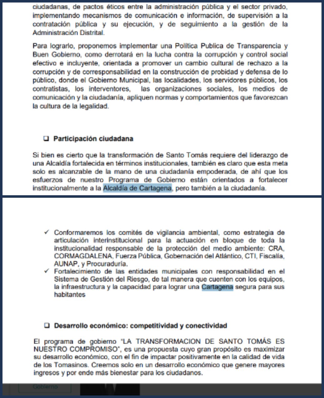 Aquí está el documento que evidencia el copy-pega.