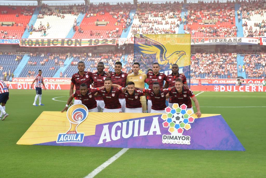 Nómina titular de Independiente Santa Fe.