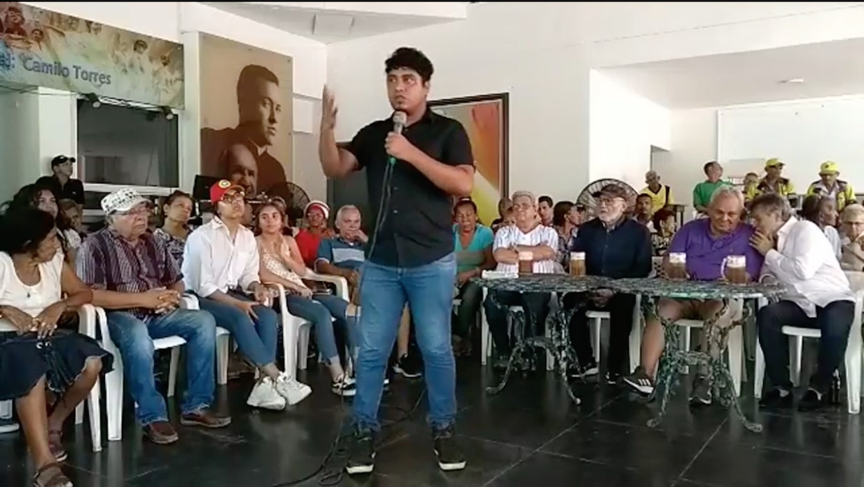 Jairo Garrido respondiéndole a Nicolás Petro.