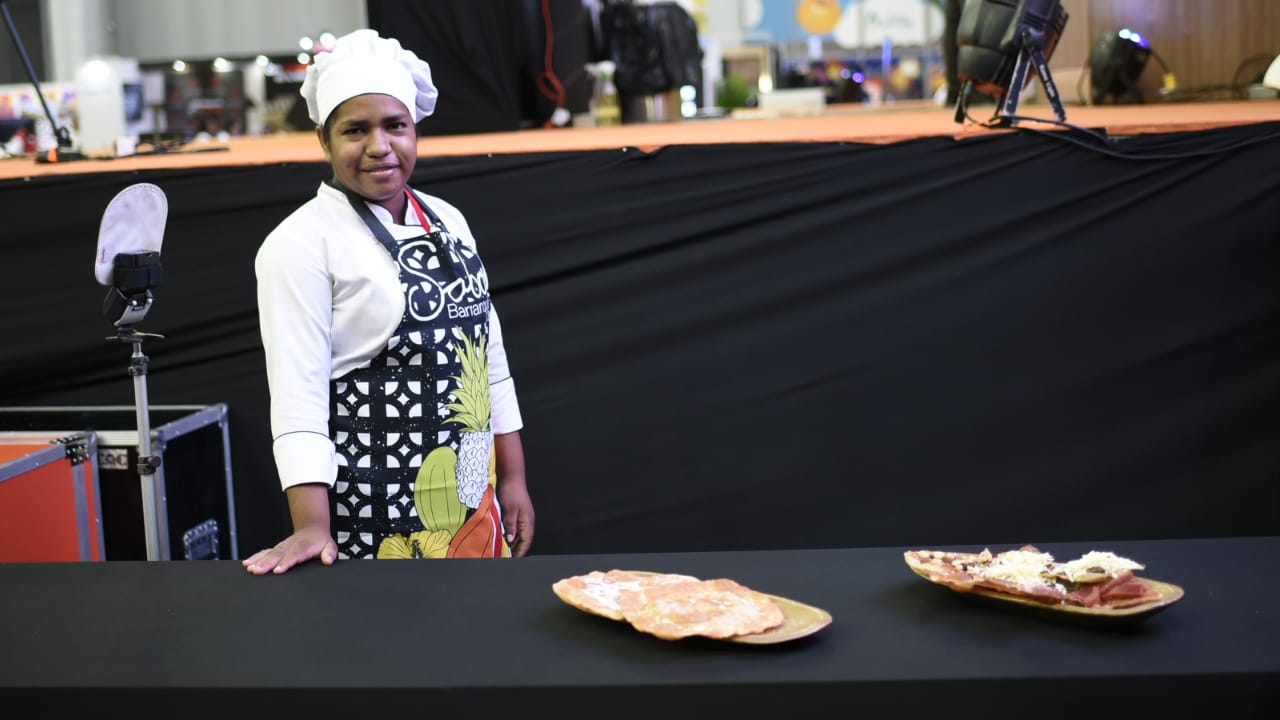 Yosbeidys de Ávila, ganadora concurso Cocina Sabor Barranquilla 2019.