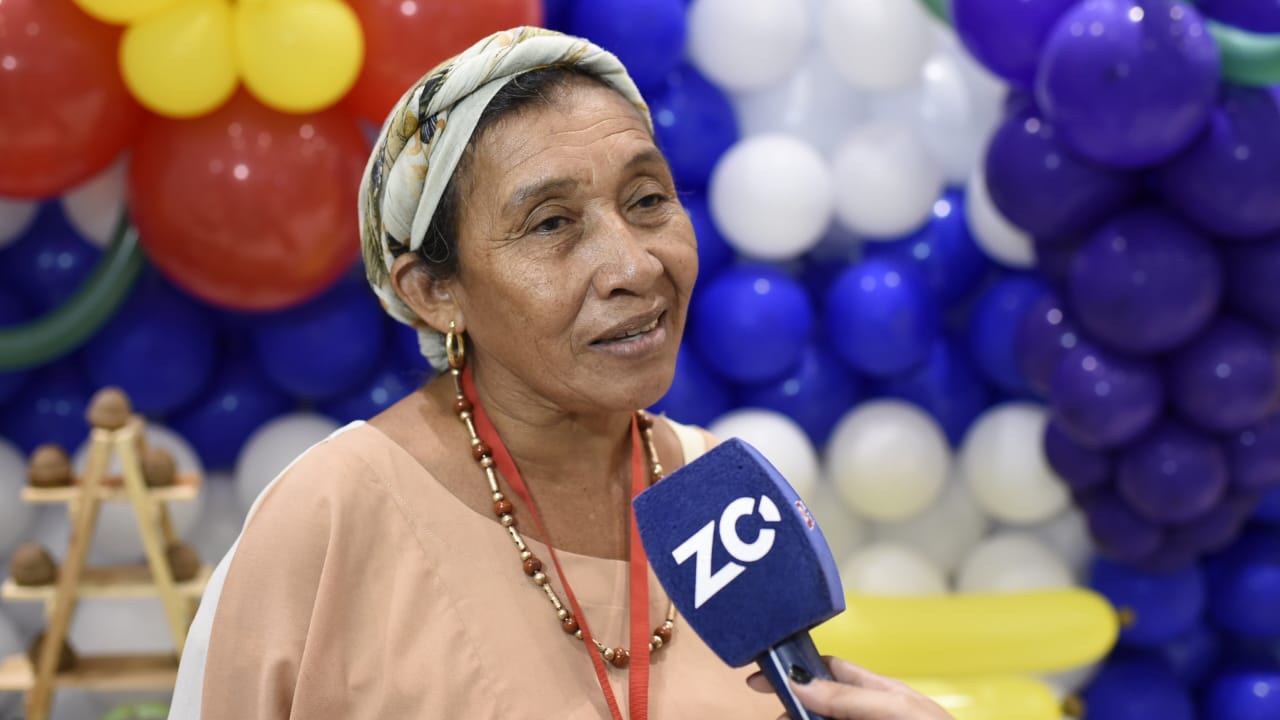 Zaida Cotes, cocinera wayuu.