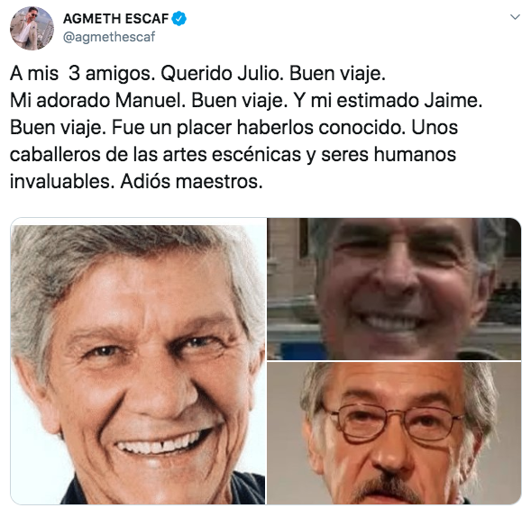 El actor y presentador barranquillero Agmeth Escaf.