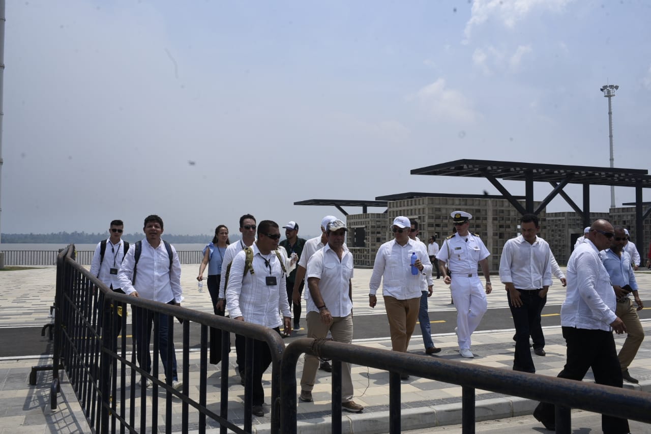 Recorrido del Presidente Iván Duque y el Alcalde Alejandro Char.