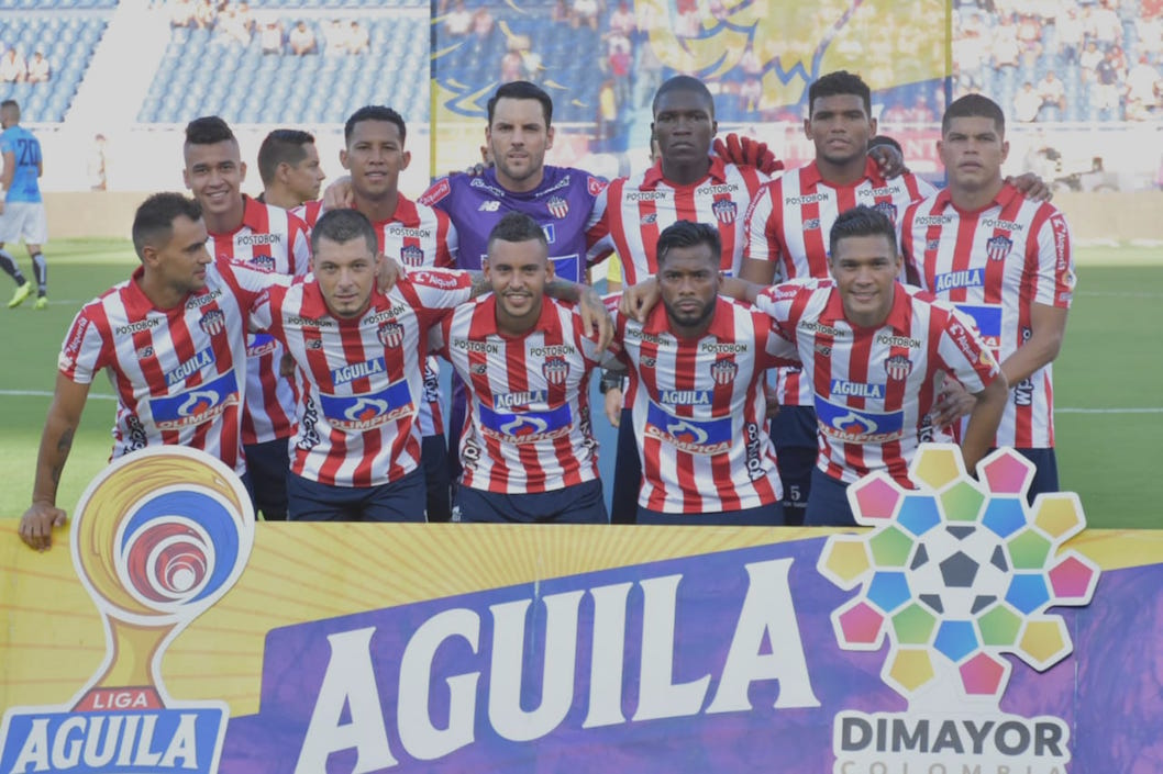 Nómina titular del Junior ante Unión Magdalena.