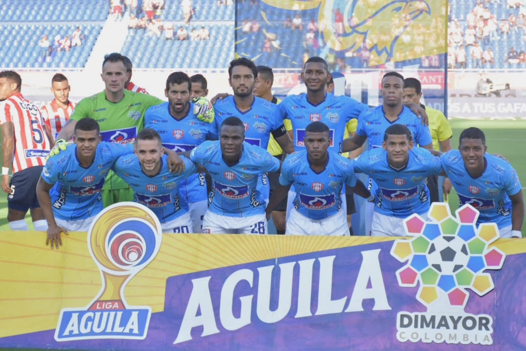 Titular del Unión Magdalena frente al Junior en el Metropolitano.