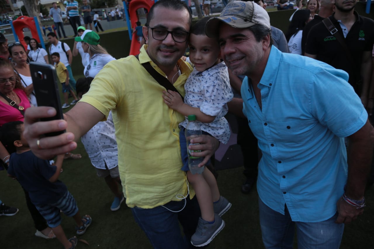 El Alcalde de Barranquilla, Alejandro Char.