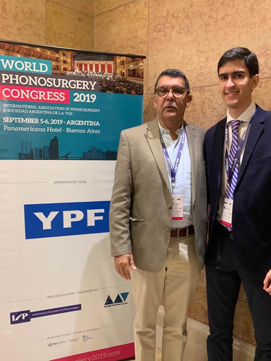 Los médicos Antonio Ballestas y su hijo Samir Ballestas Naissir.