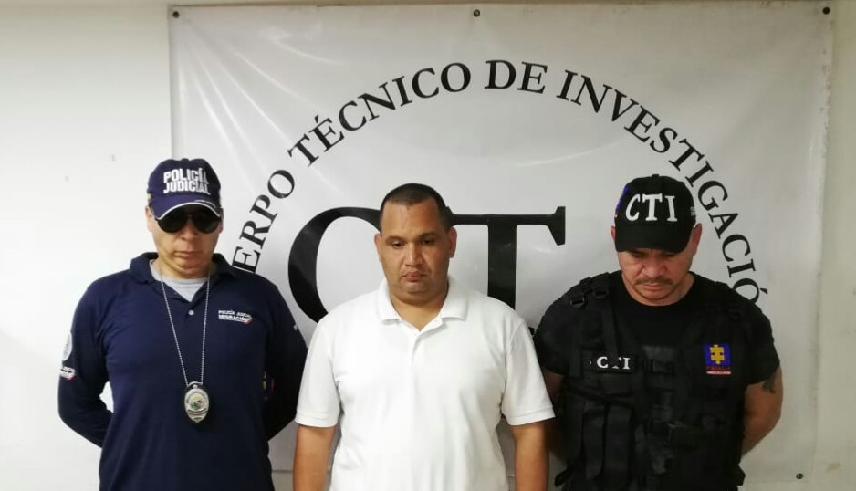 reddy Alexánder Castro Bowen, presentado en el CTI.