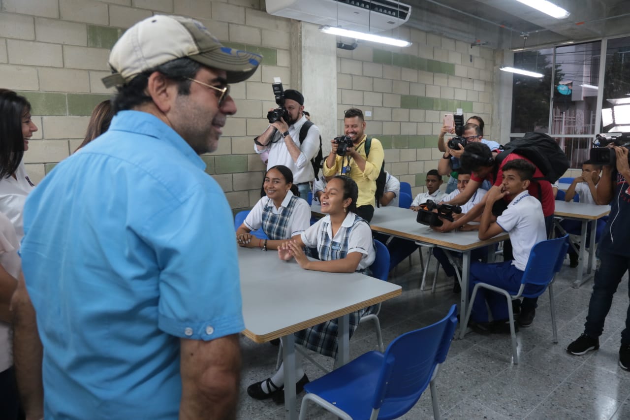 El Alcalde de Barranquilla, Alejandro Char.