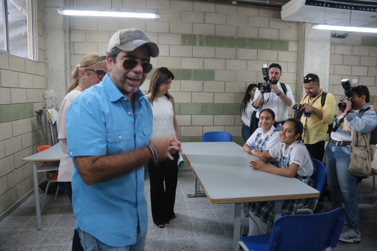 El Alcalde Alejandro Char.