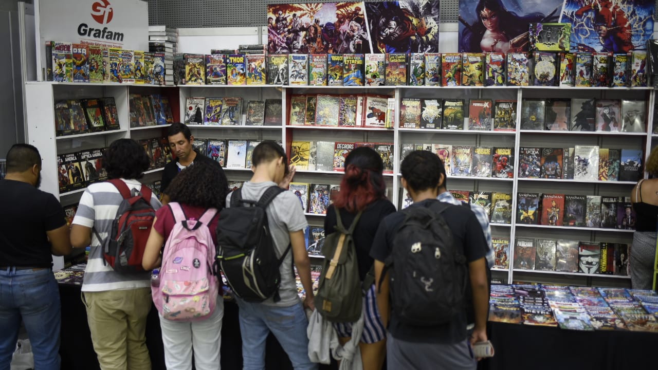 Elementos de la cultura pop también tuvieron espacio en esta edición de LIBRAQ.