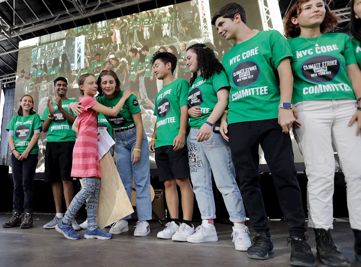  La joven activista sueca aseguró que presentarán ante la ONU varias peticiones a los presidentes y jefes de Estado.