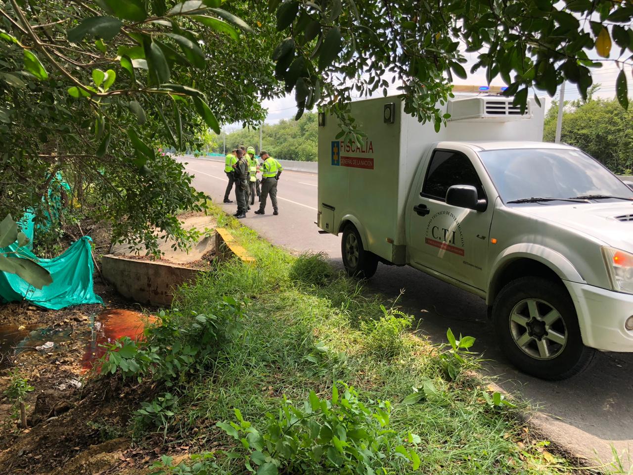 Lugar donde fueron lanzados los dos cuerpos.