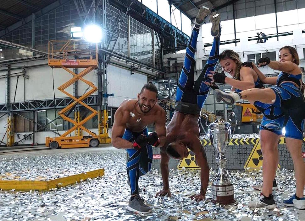 La alegría de los ganadores.