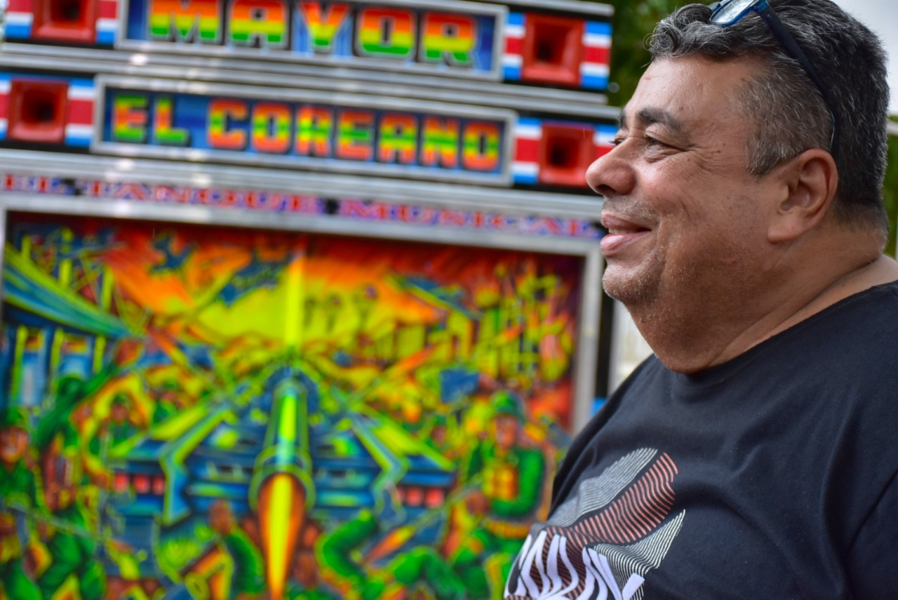 Italo Gallo Serrano, propietario del picó 'El Coreano'.