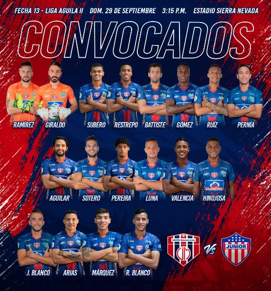 Los convocados por el Unión Magdalena.