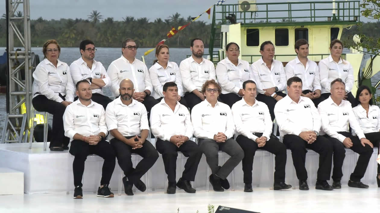 Integrantes del gabinete Distrital.
