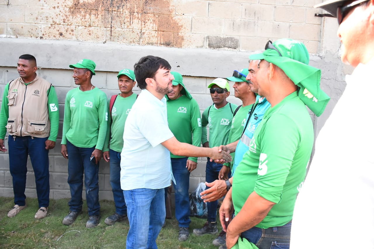 El Alcalde de Barranquilla, Jaime Pumarejo.