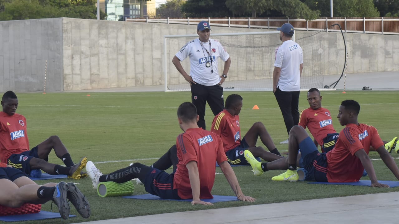 Colombia en preparación para los Olímpicos. 
