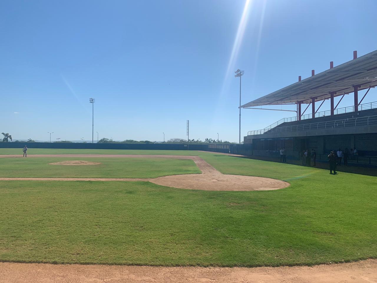 Estadio de béisbol en Repelón, Atlántico.