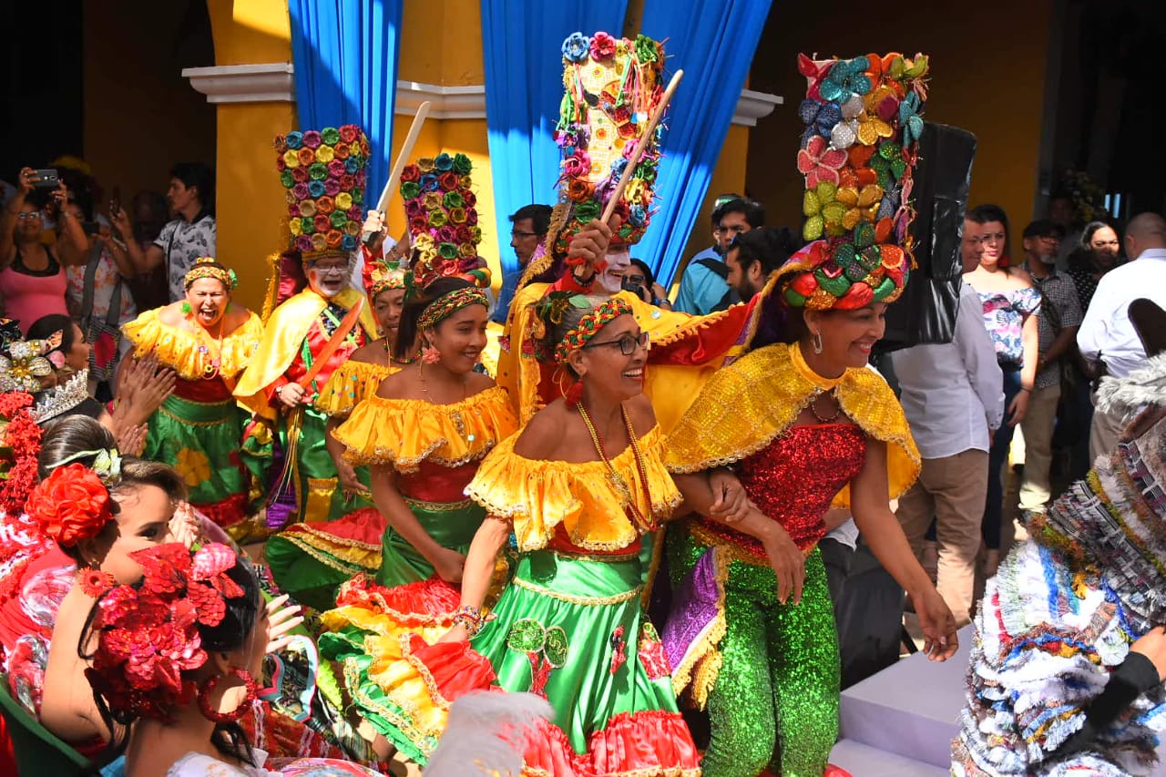 El congo no podía faltar en el inicio del Carnaval del Atlántico.