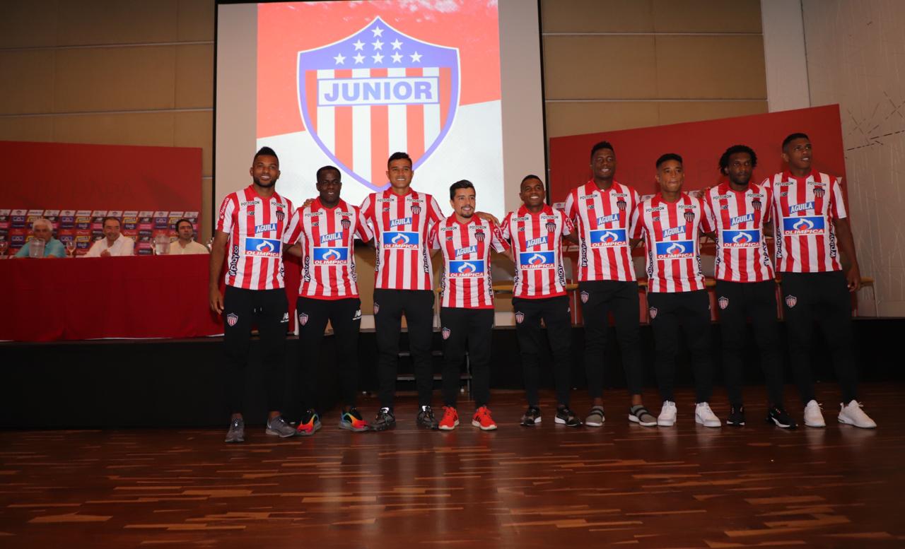 Los nueve refuerzos de Junior para el 2020.