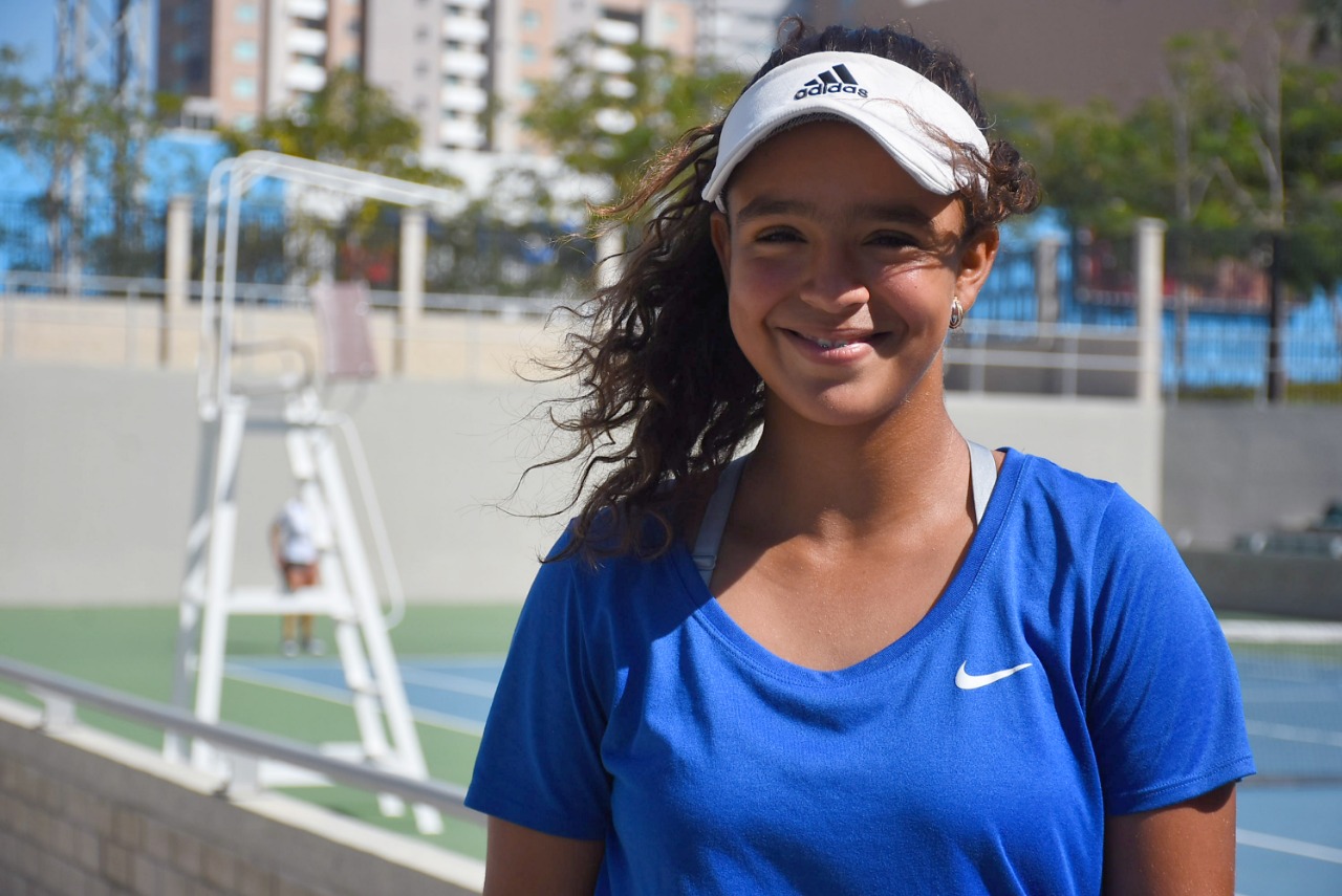 Isabella es la más joven del torneo. 