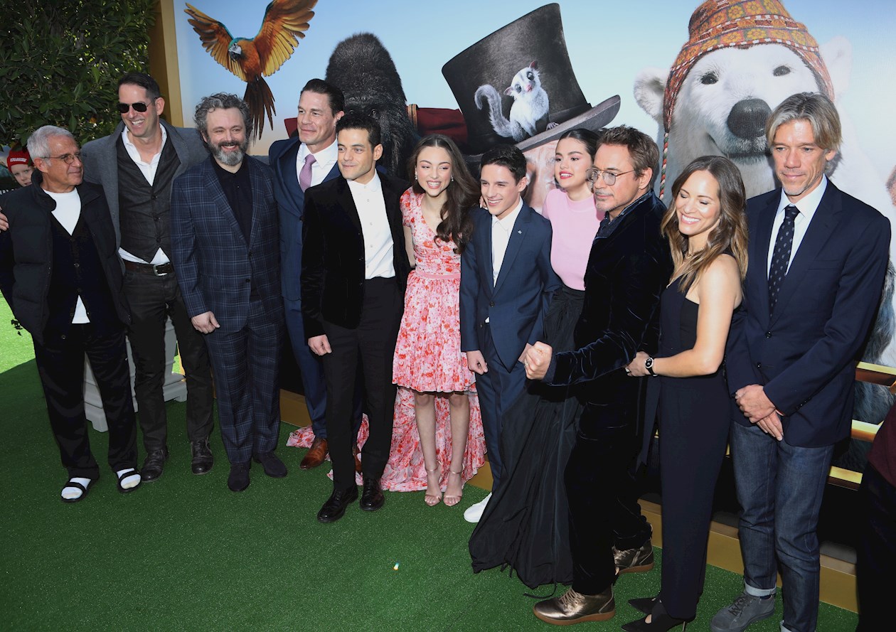 Elenco de 'Dolittle'.