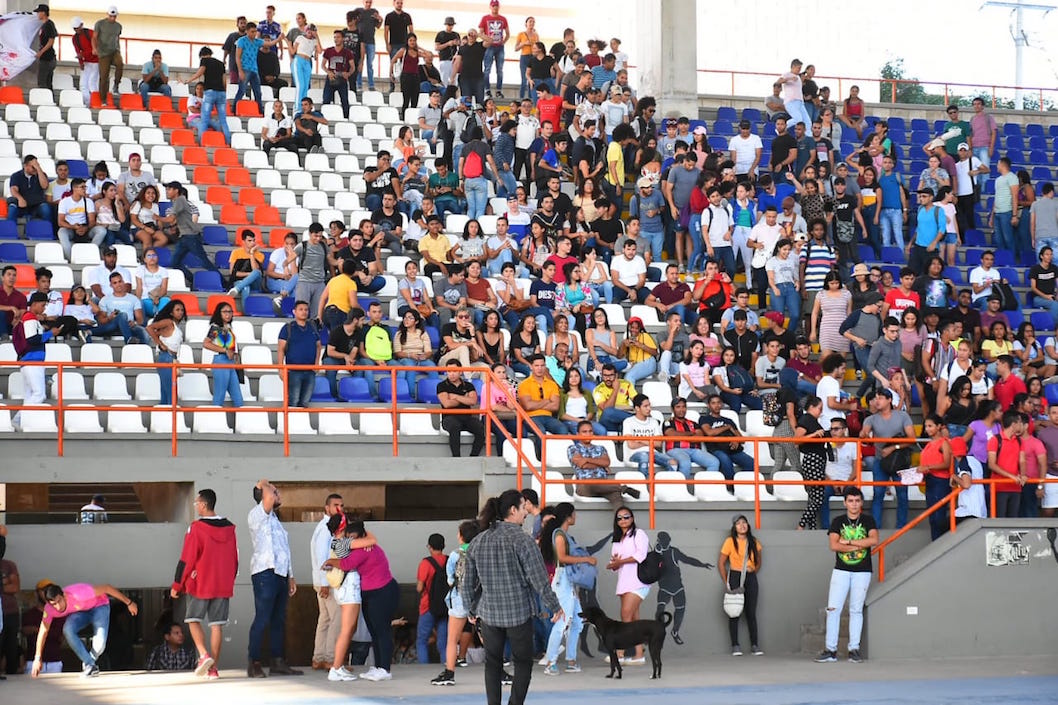 Escasa asistencia a la convocatoria.